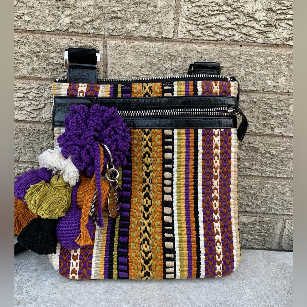 SUMAQKAY Paracas Tote Handbag Leather Hand Woven Designer Luxury Peruvian Made
